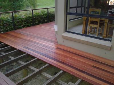 Sunset Decking.

Recycled Decking - Australian hardwood, Mixed Reds.
Central Coast, NSW