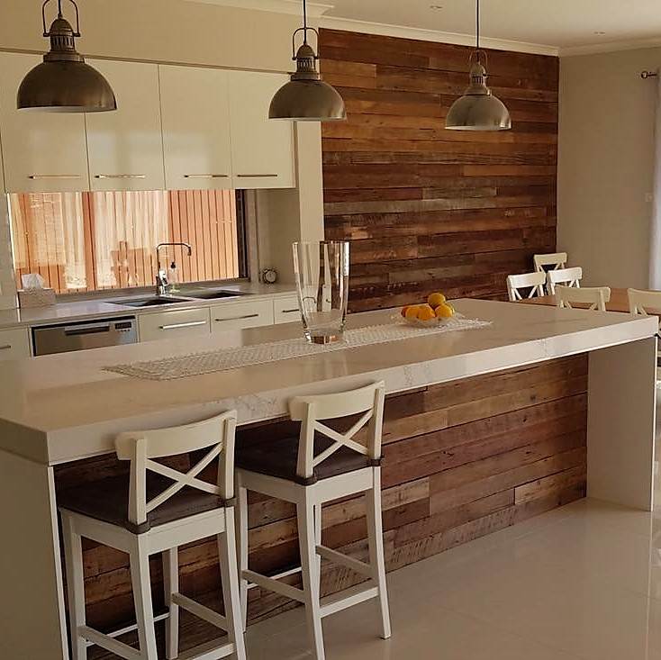 Timber feature wall Melbourne