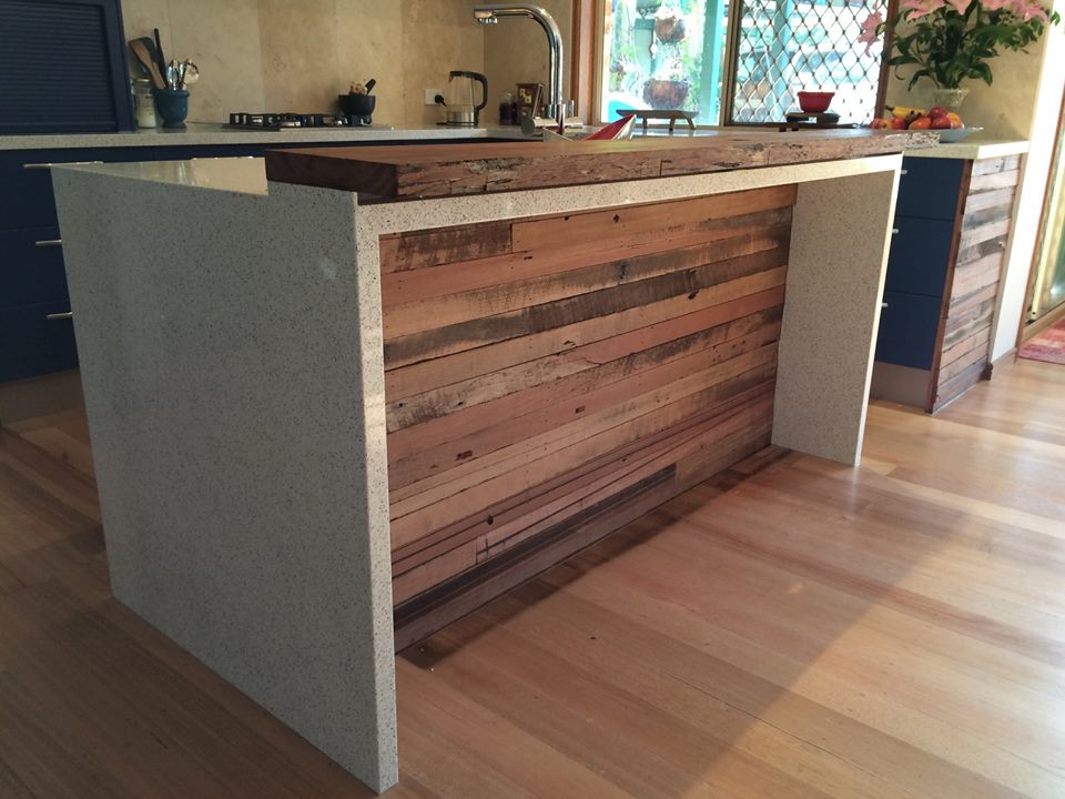 Artisan Two Board Feature Wall Recycled Timber